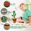 Talking Dancing Cactus Toy for Baby Funny Gift Education Toys Gifts for Boy Girl Kids