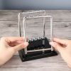 Newtons Cradle Steel Balance Ball Physics Science Pendulum Early Development Educational Desktop Toy Gift Office DecorationNewtons Cradle Pendulum Bal