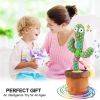 Talking Dancing Cactus Toy for Baby Funny Gift Education Toys Gifts for Boy Girl Kids