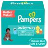 Pampers Baby-Dry Extra Protection Diapers Enormous Packs Size 2, 186 Count